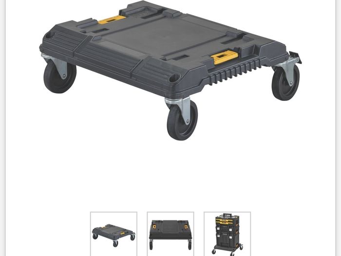 DeWalt Tstak Cart/Dolly & Tool Box Storage System