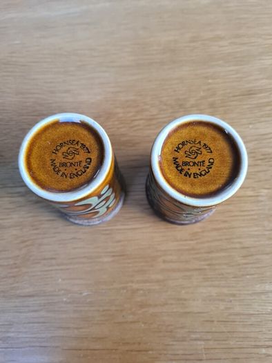 Vintage Hornsea salt and pepper shakers