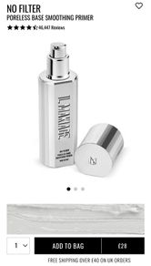 Il Makiage No Filter Poreless Base Smoothing Primer Brand New