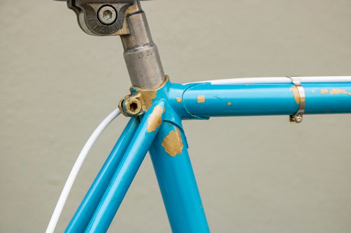 Vintage 1976 'Yvars Paris' 10 speed racing bicycle