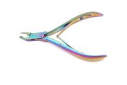 Nail Cuticle Nipper Toe Manicure Scissors Nail Art Clipper Cutter (10.5cm, Multi)
