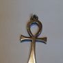 silver large cross with stamp Image 4