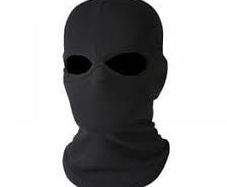 Black Balaclava Mask Holes SAS Style Army Ski Full Face Neck Warmer Paintball