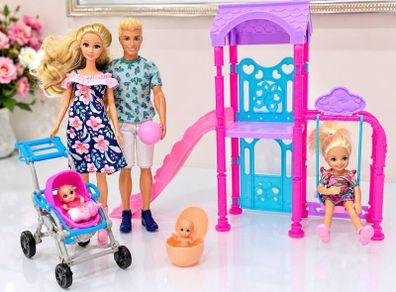Barbie Family & Playground Set Dolls & Accessories