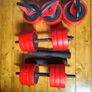 2x 30kg Dumbells Image 3