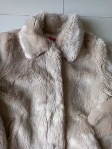 Girls fluffy coat