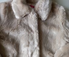 Girls fluffy coat