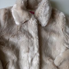 Girls fluffy coat