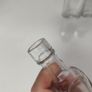 292 - Set of 5 Vintage Clear Glass Decorative Collectible Display Bottles Image 10