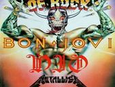 Bon Jovi Vintage Concert Poster Monsters Of Rock Donington Park UK August 22nd 1987 Replica