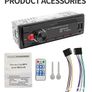 Car Audio Radio 1 Din MP3 Car Stereo Bluetooth FM AUX In USB Colorful Buttons APP Remote Control 1Din Multimedia Player Image 10