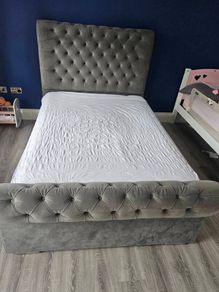 Velvet Double Bed