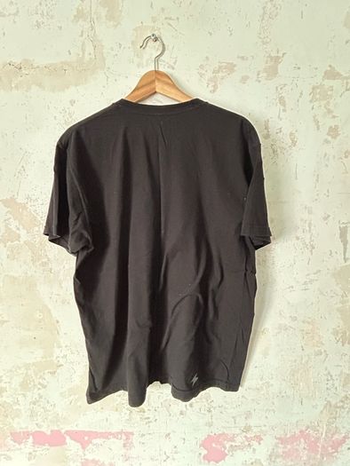 American Apparel Bikezkrieg Cycling Graphic T-Shirt Black XL