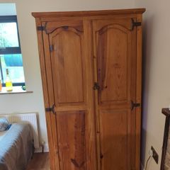 Solid wooden wardrobe