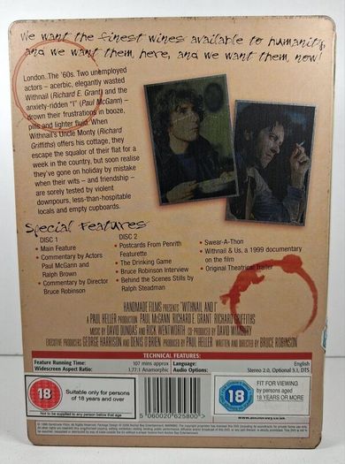 Withnail And I 20th anniversary Edition dvd set