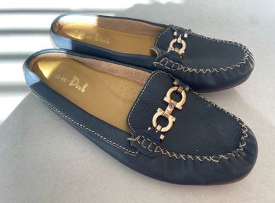 Van Dal Mules flats slip on shoes women's size 5