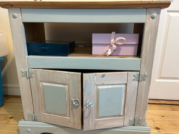 cabinet solid pine