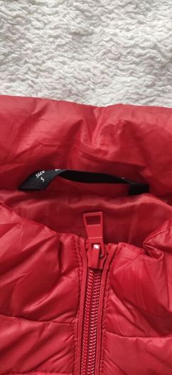 Never Used St. Bernard (Dunnes) Red Puffer Vest - Size S.