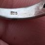 MJW 1980's Sterling Silver Floral Ring Image 9