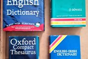 Four English Irish Dictionaries and Thesaurus