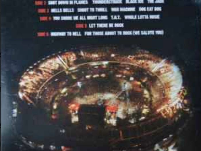 AC/DC OFFICIAL LIMITED edition triple red vinyl record live at the river plate original 2012 release still factory sealed