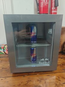 Small Red Bull Fridge