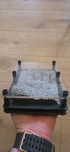 Pin Art Hand Mold Toy Metal