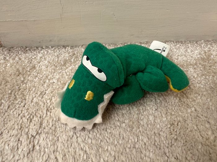 1998 Vintage McDonalds Happy Meal Soft Toys Hatching Eggs Crocodile Used Please see photos