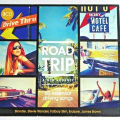 Road Trip. A New Journey. 60 Driving Songs. 3 CD Set. Free Postage!