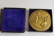 Antique Gold Gilt Golden Wedding anniversary token | 65 grams | Evangelical Church of the Old Prussian Union