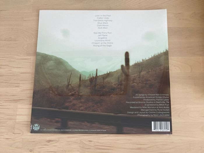 Vincent Neil Emerson Blue Stars Limited Edition Blue Vinyl New Sealed