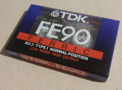 New TDK Blank Tape Cassette
