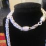 Sterling Silver Necklace and Bracelet Image 3