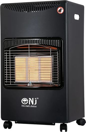 Portable Gas Heater Indoor Mobile Foldable 4.2kW Regulator Set