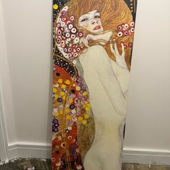 Gustav Klimt Canvas (Water Serpents II)