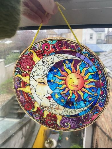 Sun/Moon Suncatcher