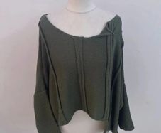 Asymmetric cotton knit size 10-12