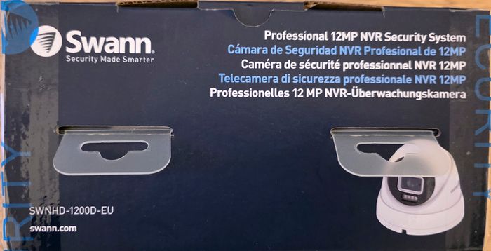 3 x Swann SWNHD-1200D-EU - Professional 6K (12MP) Add-on NVR Dome Cameras