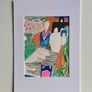 Original art Abstract artwork contemporary Irish Art abstract painting Image 3
