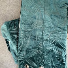 Teal next curtains
