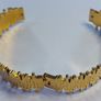 Gold-plated stainless Steel bracelet 40g, New Image 5