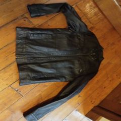 Mens large leather jacket