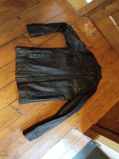 Mens large leather jacket