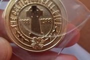Celtic FC centenary coin 1988.