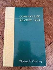 Company Law Review 1994