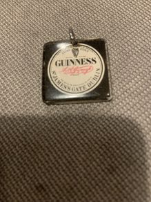 Guinness vintage key ring