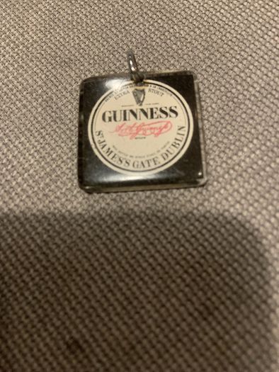 Guinness vintage key ring
