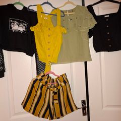 Small summer bundle, some items brand NEW, 11/12 yo