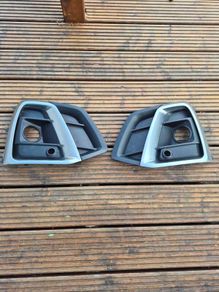 Fog Light Frames Trims Fit For 2021-2024 Audi Q5 W/S-Line 80A807680AGCOX,AU1039162