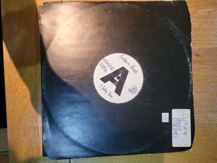 Culture Beat I Like You 12 inch Promo Vinyl CBS White Label